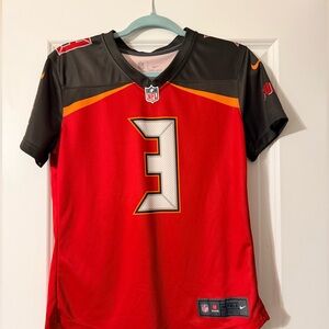 BUCS Nike Dri-FIT Red and Black Sports Jersey